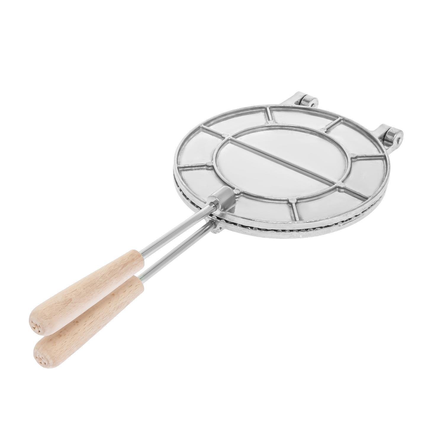 Форма для випічки вафельних коржів для тортових вафель на плиті Ø 18 см зі знімними ручками (28843773) - фото 8 Форма для випічки вафельних коржів для тортових вафель на плиті Ø 18 см зі знімними ручками (28843773) - фото 8