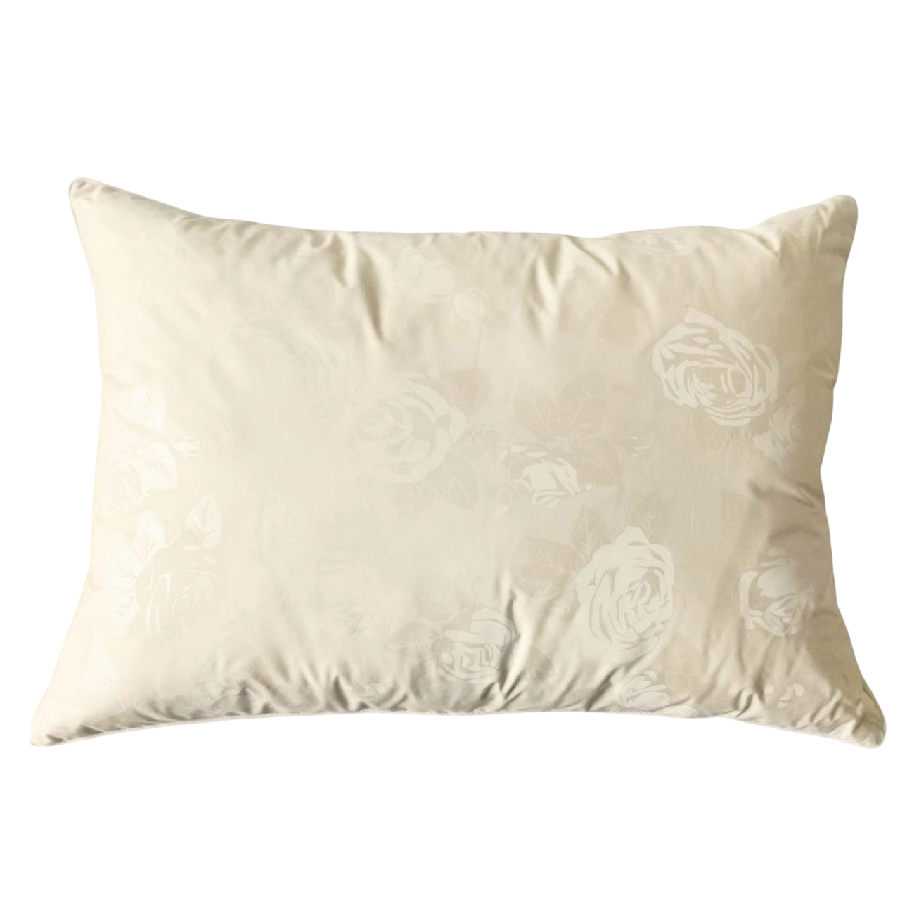 Подушка пухова Світ подушок тік бавовна 50х70 см Бежевий (123766)