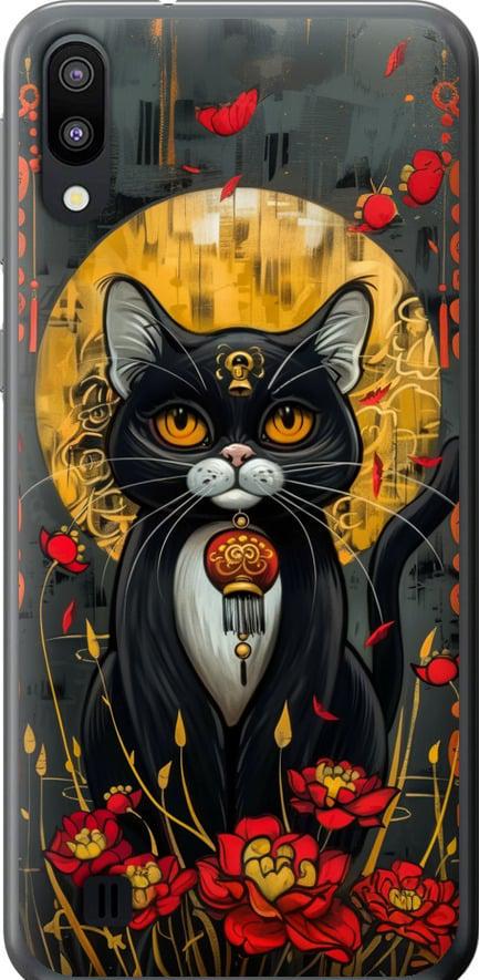 Чехол на Samsung Galaxy M10 China Cat (6134u-1661-42517) Чехол на Samsung Galaxy M10 China Cat (6134u-1661-42517)