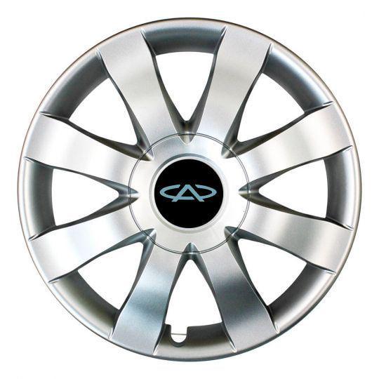 Автомобильные колпаки SKS 323 R15 с логотипом Chery 4 шт. Серебристый Автомобильные колпаки SKS 323 R15 с логотипом Chery 4 шт. Серебристый