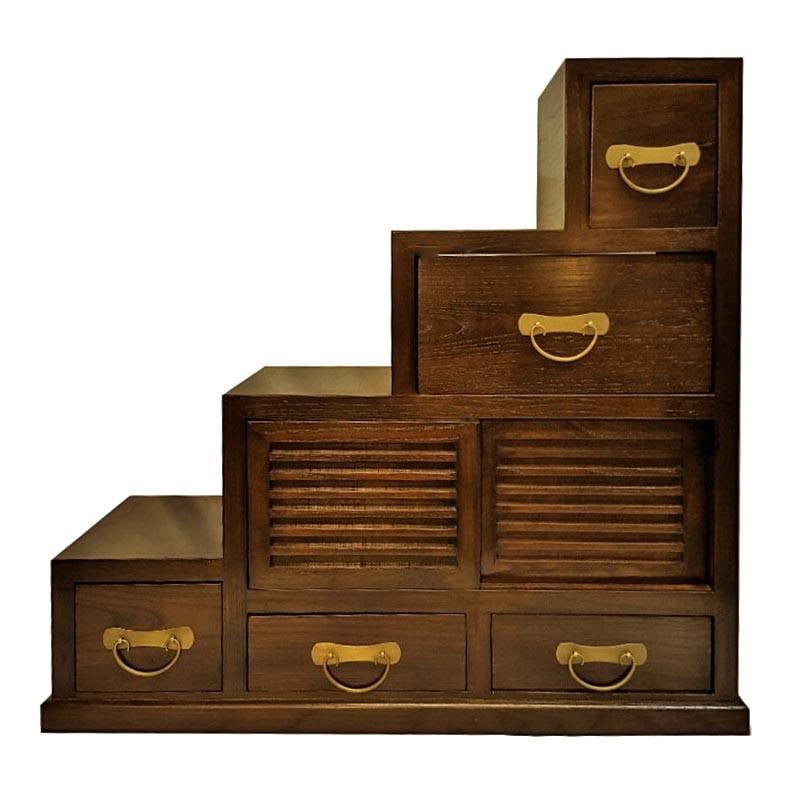 Комод тансу из дерева Дилиман Латте (КТУ-000616)