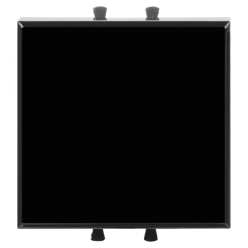 Выключатель ДКС Avanti 1-клавишный 2 модуля Черный (4402102)