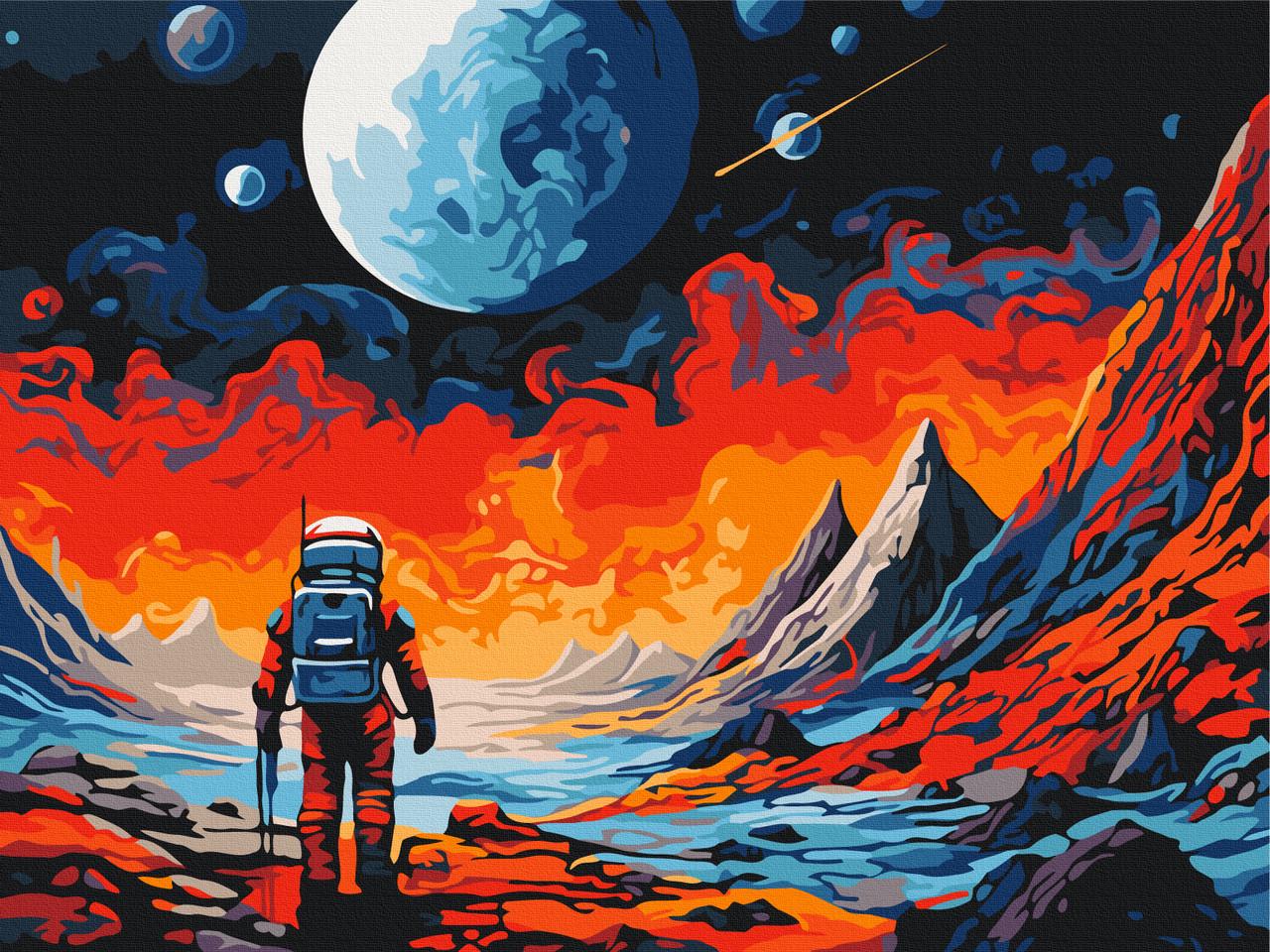 Картина за номерами Brushme Космічна одіссея 30x40 см (3112790601)