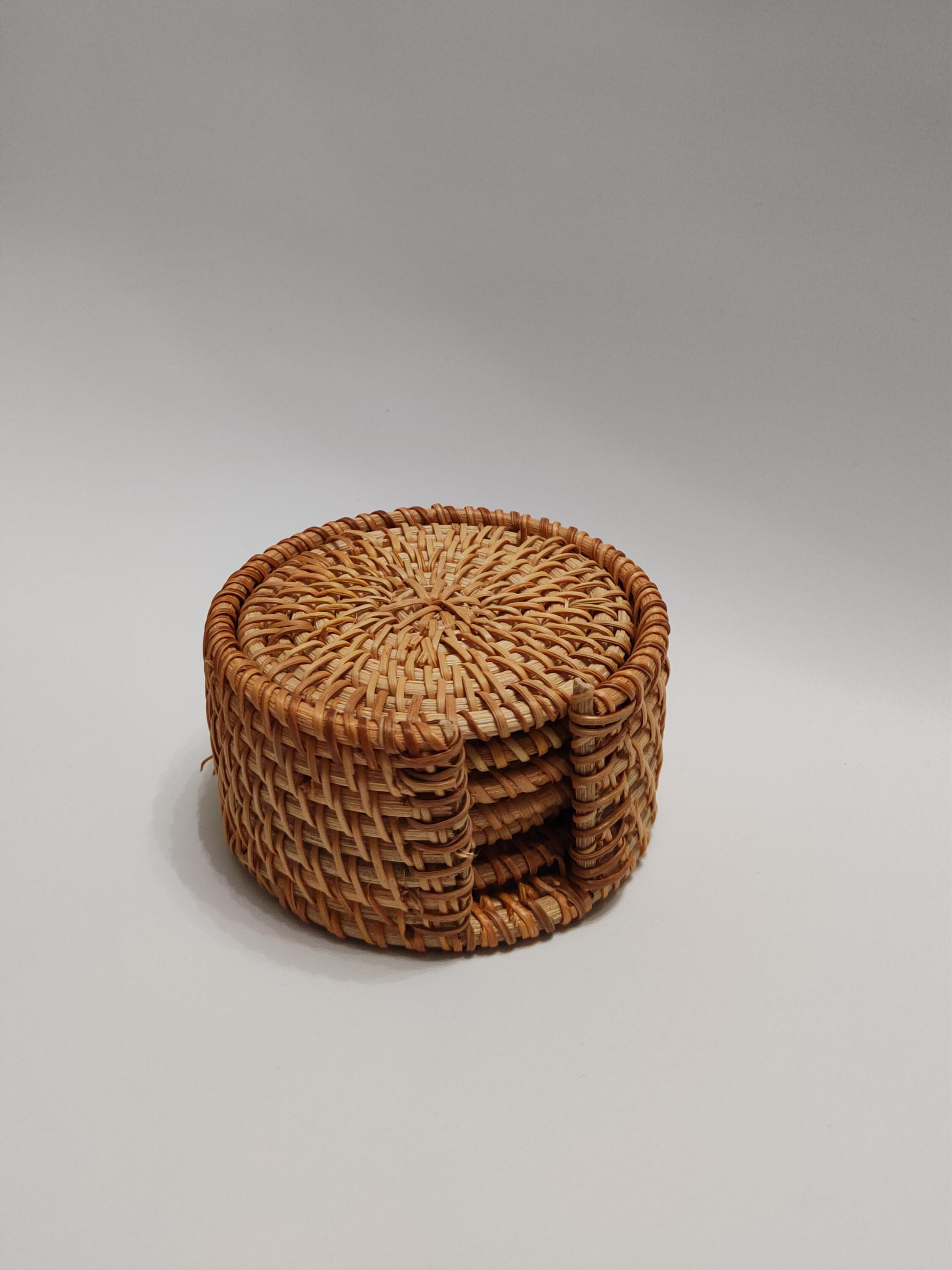 Набір підставок під чашку в чохлі 6 шт. 10 см (28833604) - фото 2