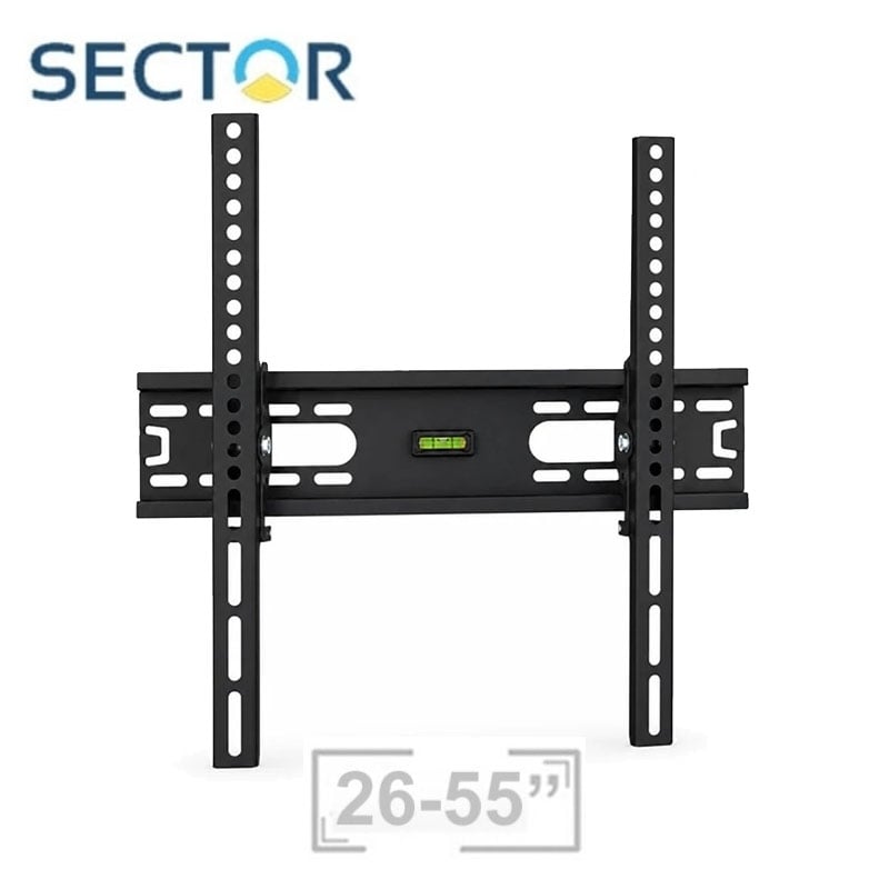 Кріплення для телевізора Sector TV5 кронштейн настінний 26-55" Black (36226853) - фото 2 Кріплення для телевізора Sector TV5 кронштейн настінний 26-55" Black (36226853) - фото 2