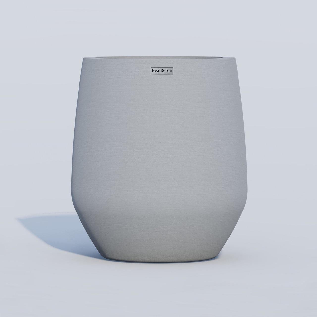 Вазон бетонний Капела 640x560 мм Сірий (1922026110)