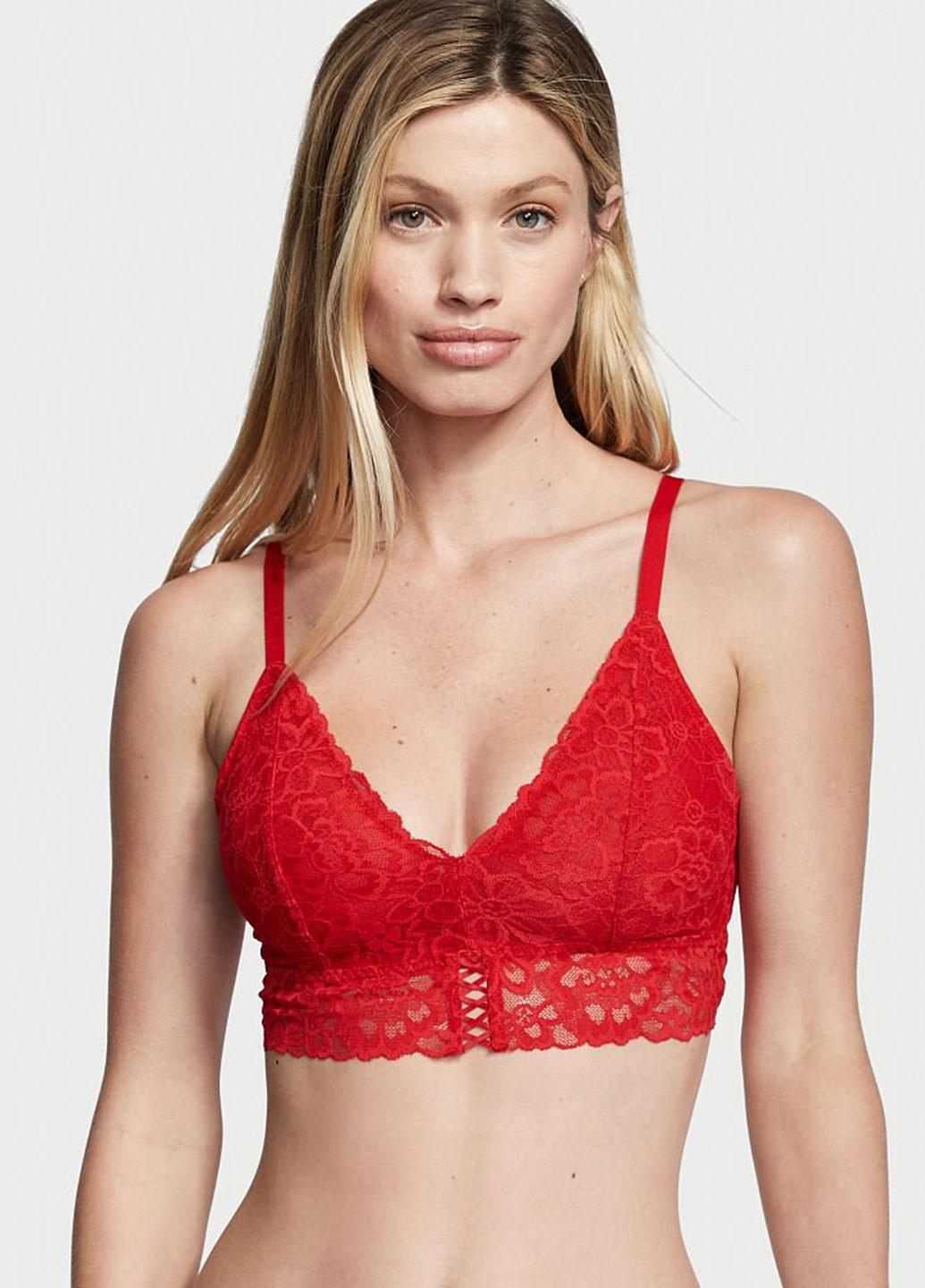 Бюстгальтер Victoria's Secret XL Красный (00164749QD4XL)