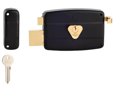 Замок Kale 157 B 50 мм накладная сталь окрашена черной порошковой краской 3 ключей правосторонний (2328801071) Замок Kale 157 B 50 мм накладная сталь окрашена черной порошковой краской 3 ключей правосторонний (2328801071)