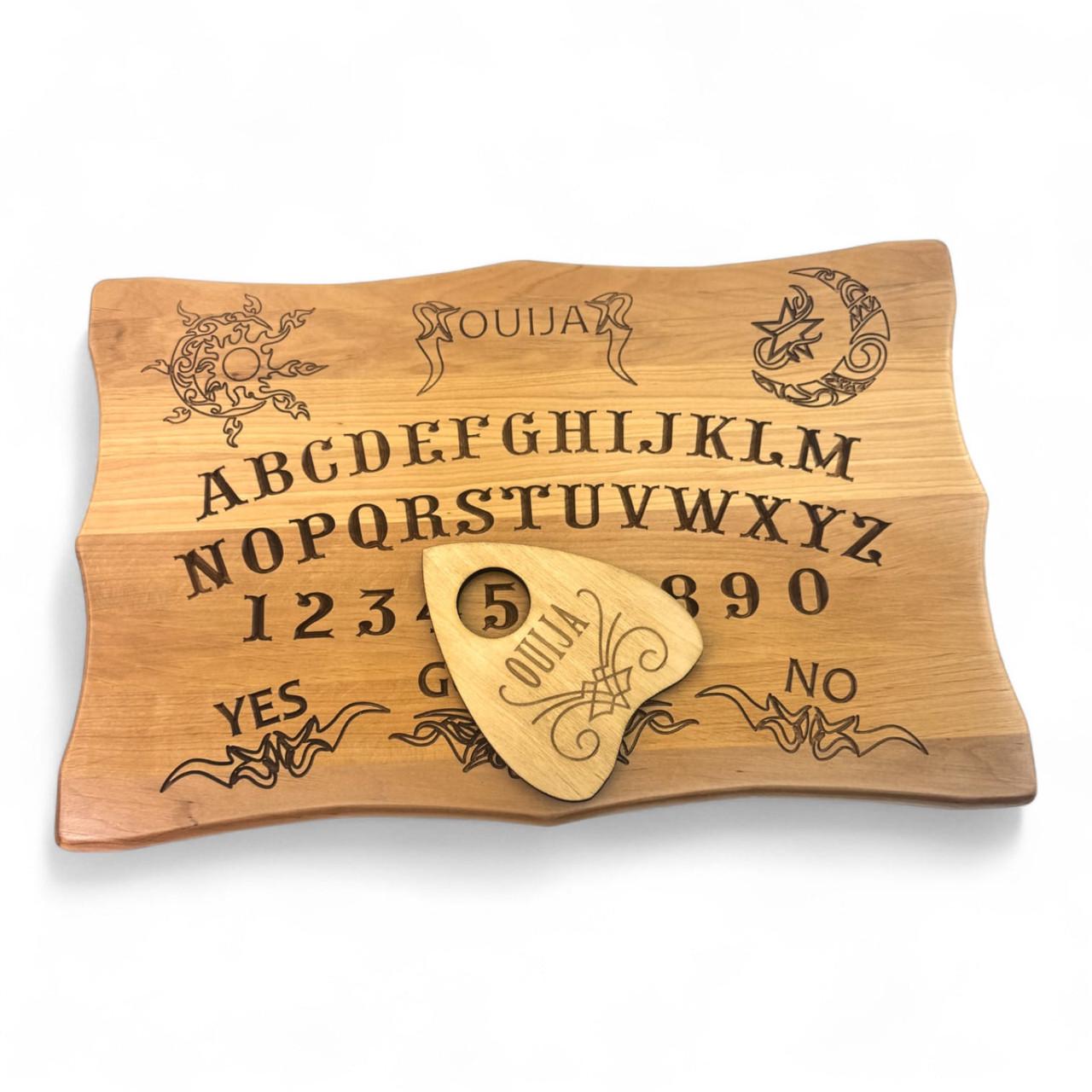 Спиритическая доска OUIJA из массива дерева 46х29х1,8 см (36302)