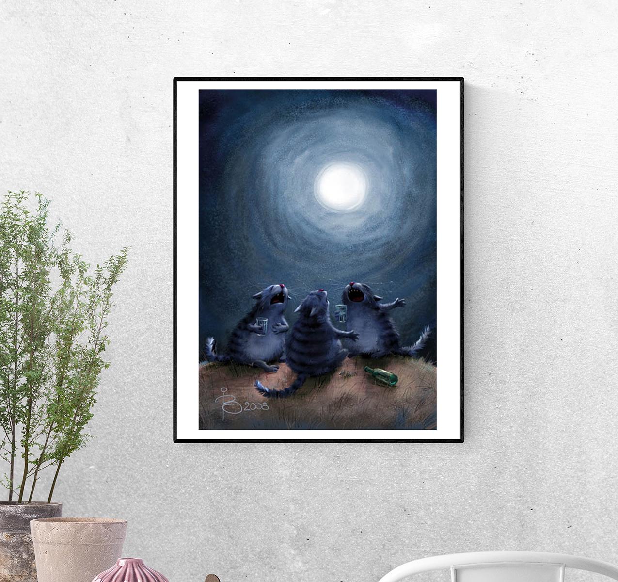 Постер Сообразили на троих формат А-5