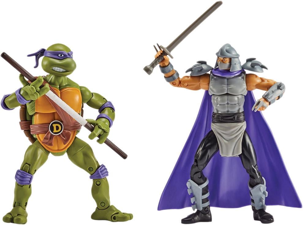 ᐉ Набор фигурок TMNT Донателло против Шредера 15 см (10198371