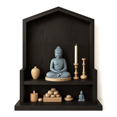 Алтарь для медитации из дерева Шантава Венге (ЛАТ-003212)