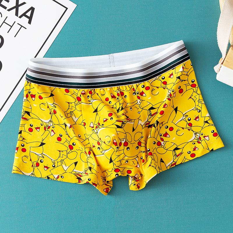 Трусы боксеры мужские Мультики Пикачу XL Желтый (10000081(3)