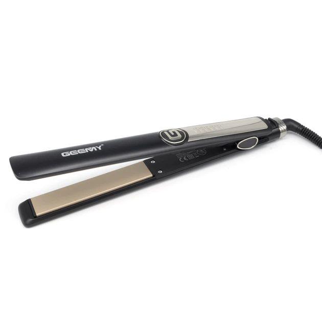 Щипцы-выпрямитель для волос Geemy GM-416 с регулировкой температуры (6722) Щипцы-выпрямитель для волос Geemy GM-416 с регулировкой температуры (6722)