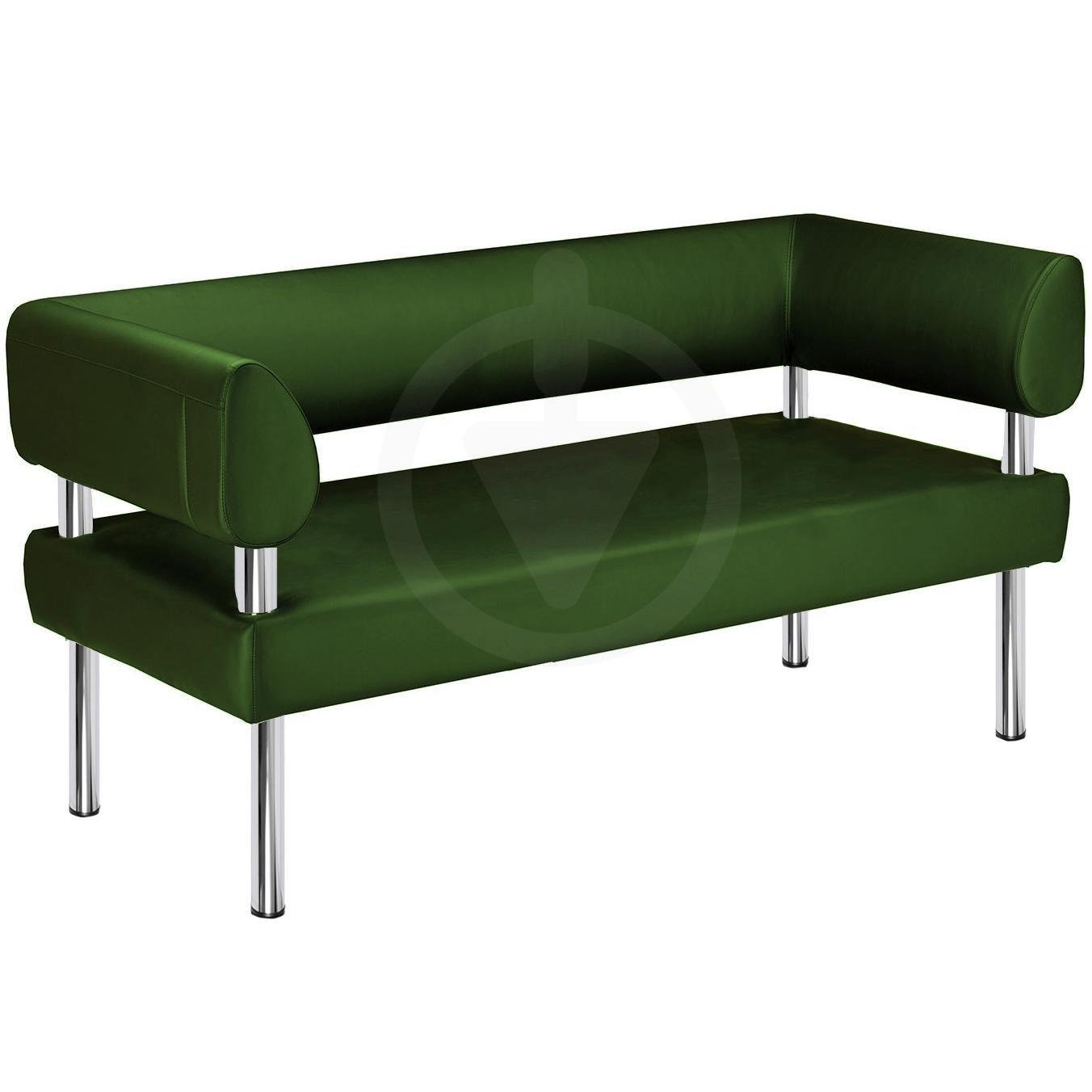 Диван офісний AVVS tech з підлокітниками для очікування/приймальної 100 см Темно-зелений (podlokotnik-75x100-dgreen) - фото 1 Диван офісний AVVS tech з підлокітниками для очікування/приймальної 100 см Темно-зелений (podlokotnik-75x100-dgreen) - фото 1