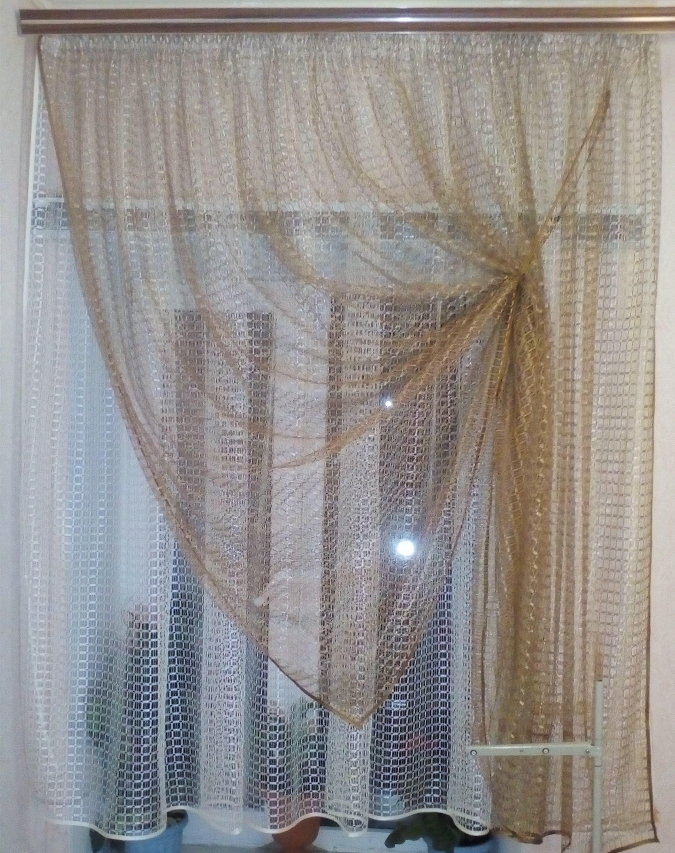 Тюль Діна Кавовий/Молочний (1061408231) Тюль Діна Кавовий/Молочний (1061408231)