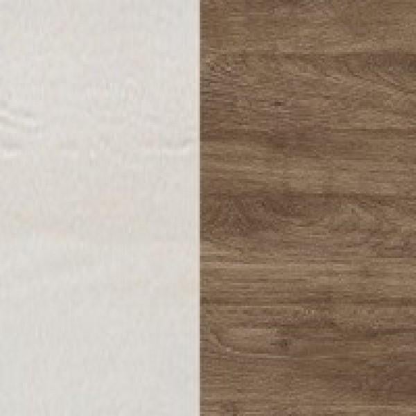 Письменный стол Gerbor BIU120 Селена из ламинированной ДСП Ясень снежный/Дуб ансберг темный (20006767) - фото 6 Письменный стол Gerbor BIU120 Селена из ламинированной ДСП Ясень снежный/Дуб ансберг темный (20006767) - фото 6