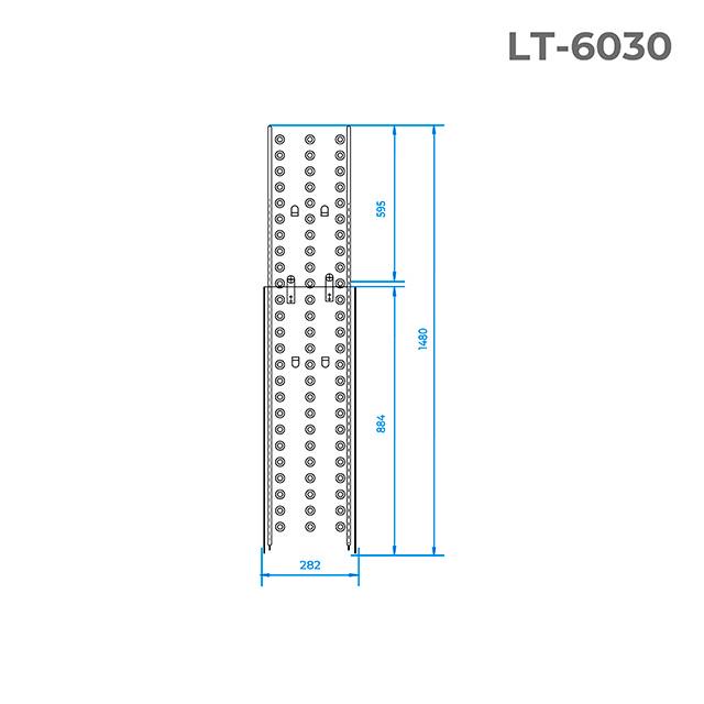 Робоча платформа Intertool LT-6030 до стрем'янок (122235) - фото 2 Робоча платформа Intertool LT-6030 до стрем'янок (122235) - фото 2