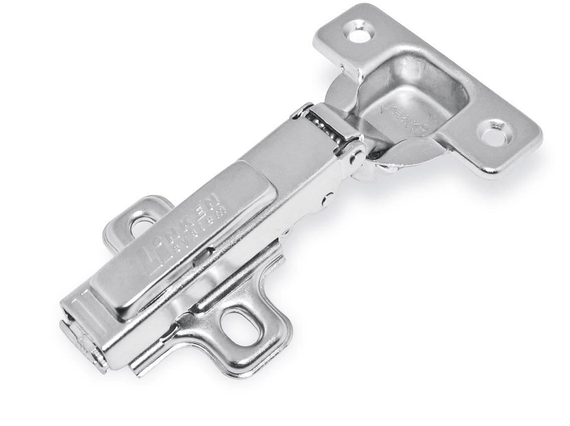 Петля накладная с доводчиком Clip-on Linken System d 35 H0 Никель (20893/19341)