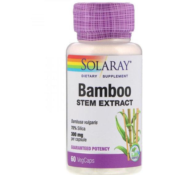 Противопростудное средство Solaray Bamboo Stem Extrac 300 мг 60 Veg Caps