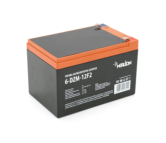 Аккумуляторная батарея тяговая AGM Merlion 6-DZM-12 F2 Orange (29190079)