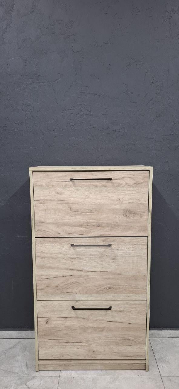 Тумба для взуття 1224х680х304 мм Дуб крафт сірий (EK-0219)