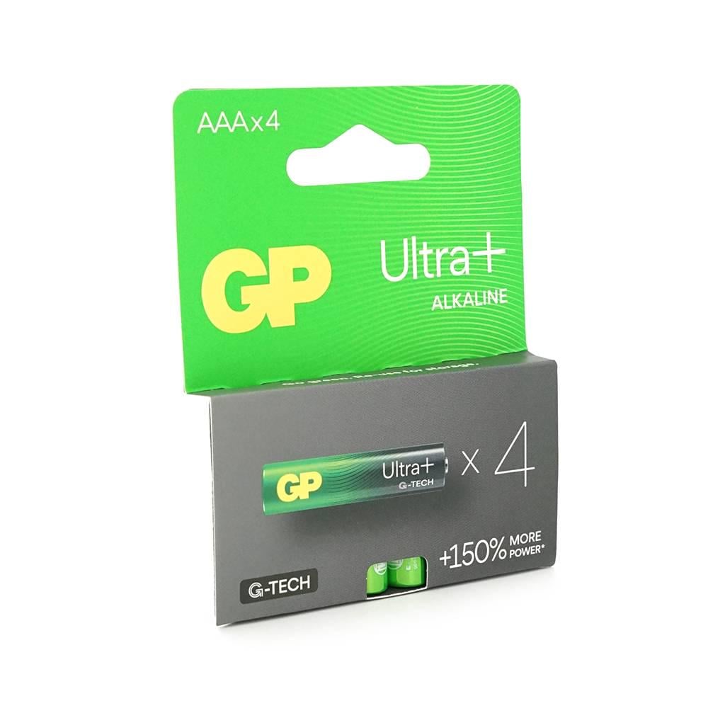 Батарейка GP Ultra Plus 24AUP-U4 лужна AAA 4 шт. (26567) Батарейка GP Ultra Plus 24AUP-U4 лужна AAA 4 шт. (26567)