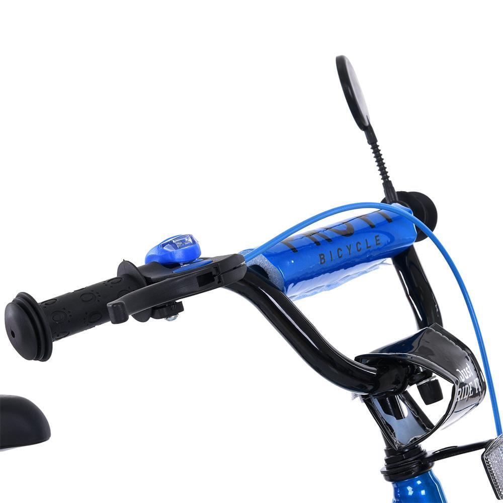 Дитячий велосипед PROF1 Brave 18" з багажником Синій - фото 3 Дитячий велосипед PROF1 Brave 18" з багажником Синій - фото 3