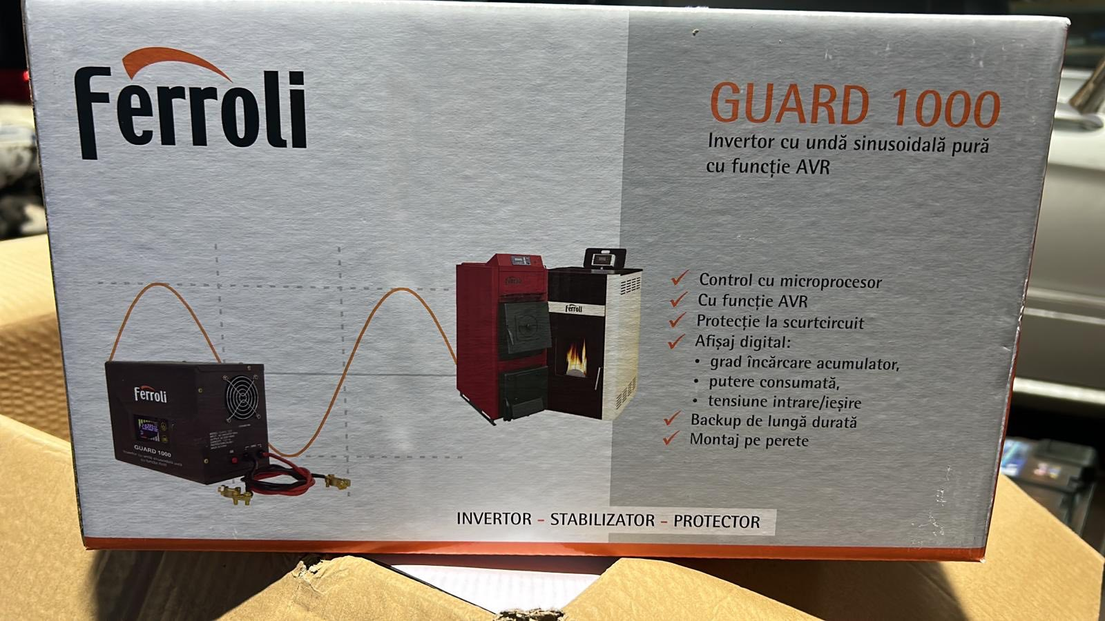 Джерело безперебійного живлення Ferroli Guard 1000 600W чистий синус з функцією AVR (5b511837) - фото 4