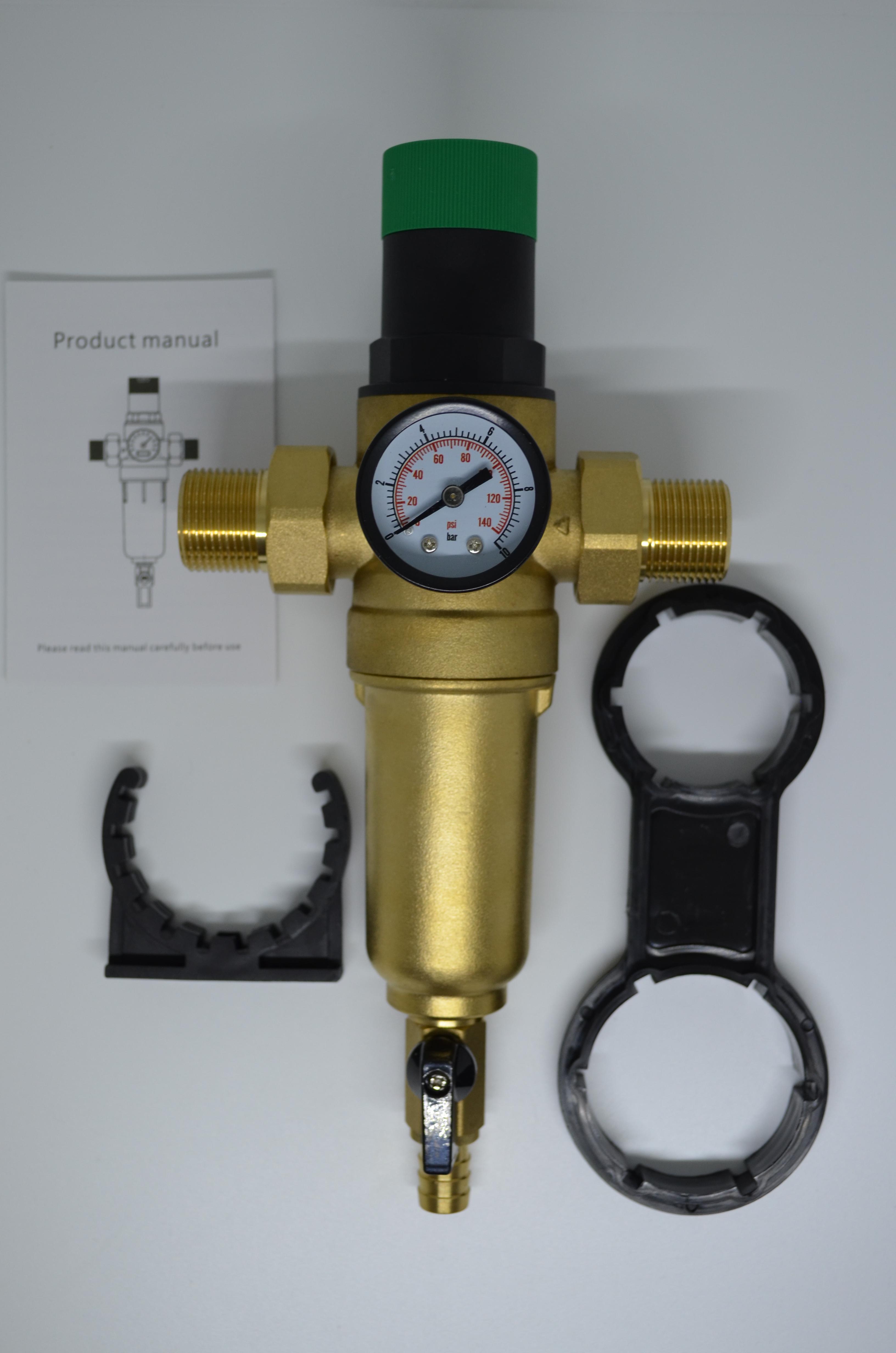 Фільтр з редуктором Holsmann для гарячої та холодної води 3/4" (1429)