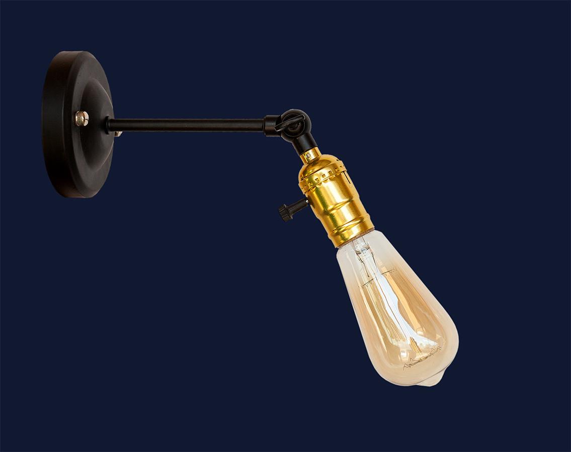 Бра Levistella 752WC3402-1 Золотой/Черный (LVS04080) - фото 2