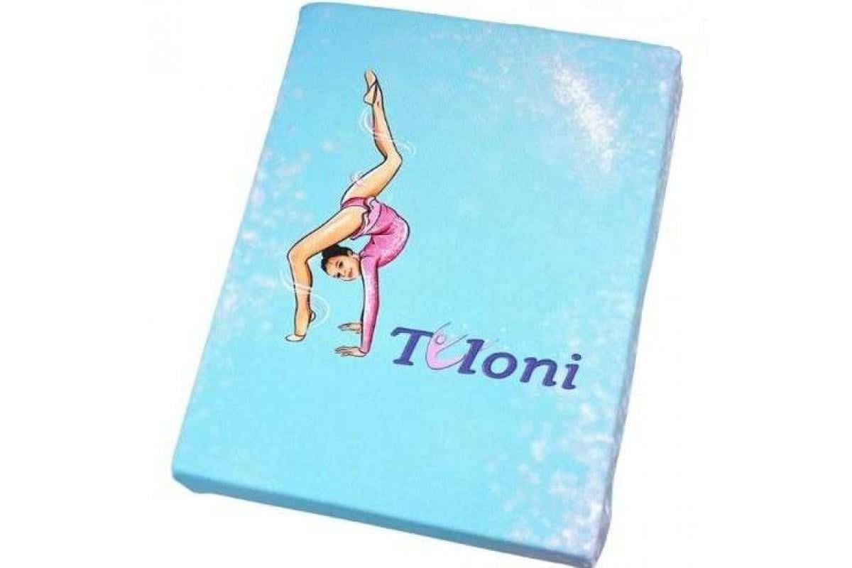 Подушка для растяжки Tuloni Nika NK-SHK08 22x17 см Голубой/Светло-розовый