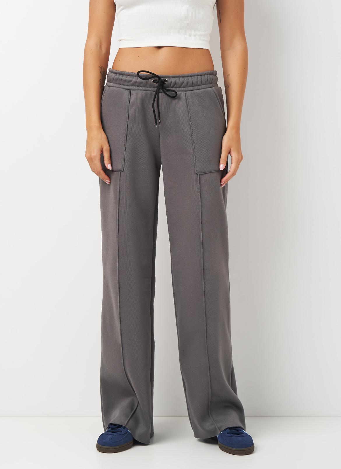 Спортивные штаны женские Элли теплые р. 48 Графитовый (2288073203) - фото 2 Спортивные штаны женские Элли теплые р. 48 Графитовый (2288073203) - фото 2