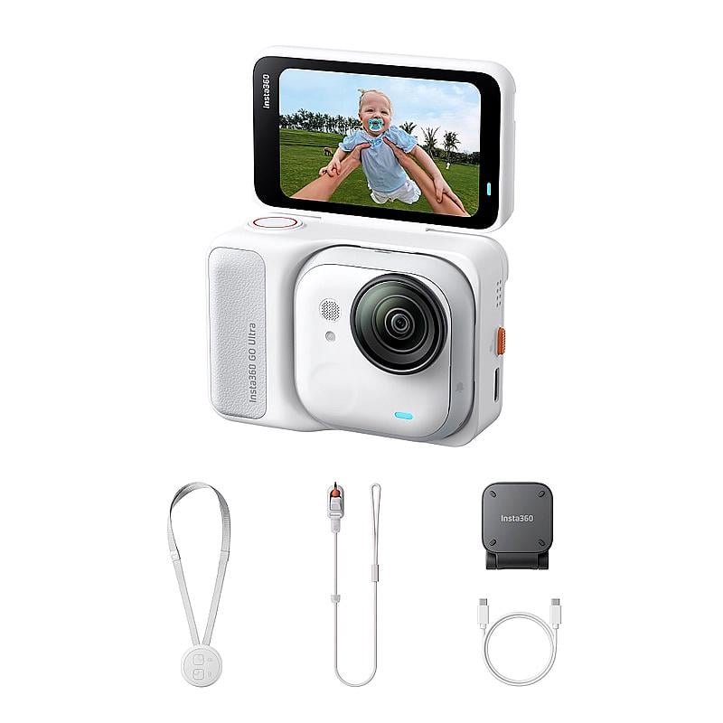Екшн-камера Insta360 GO Ultra 4K PureVideo Білий (6977644761342)