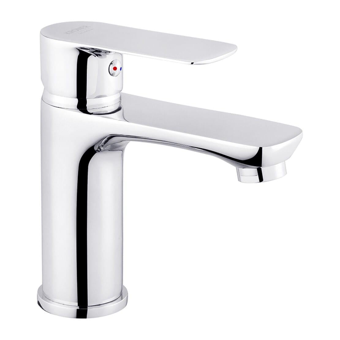 Смеситель для раковины Kroner KRM Main C010 однорычажный Хром (CV018617)