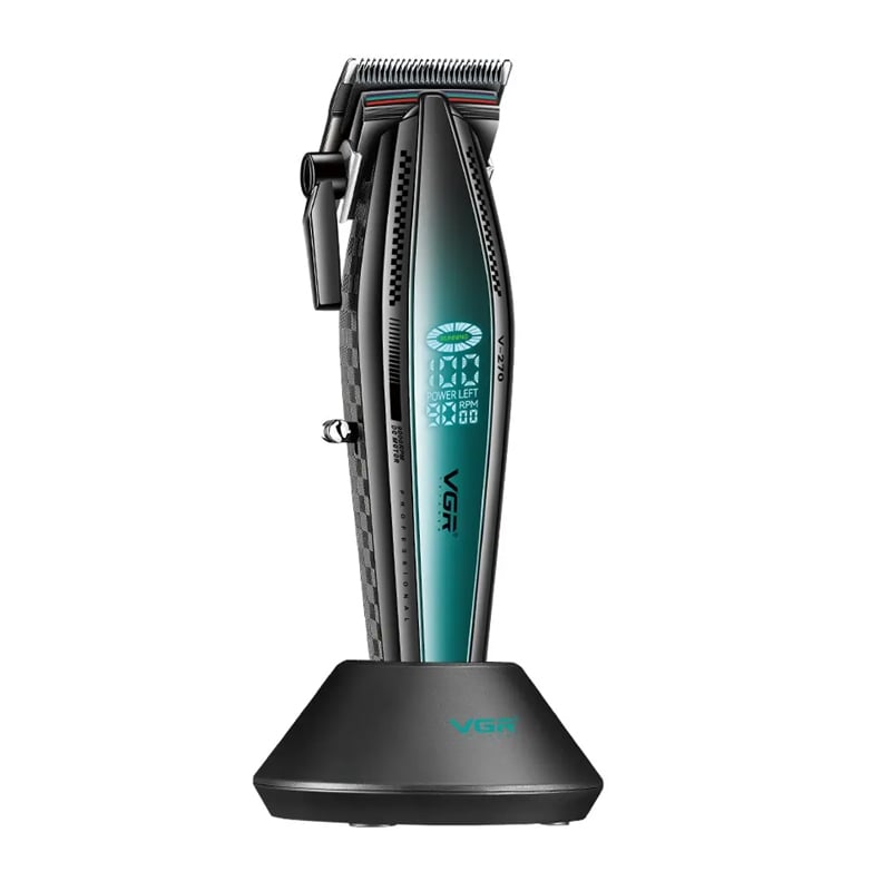 Машинка для стрижки VGR V-270 аккумуляторная 8W Green (tf7381)