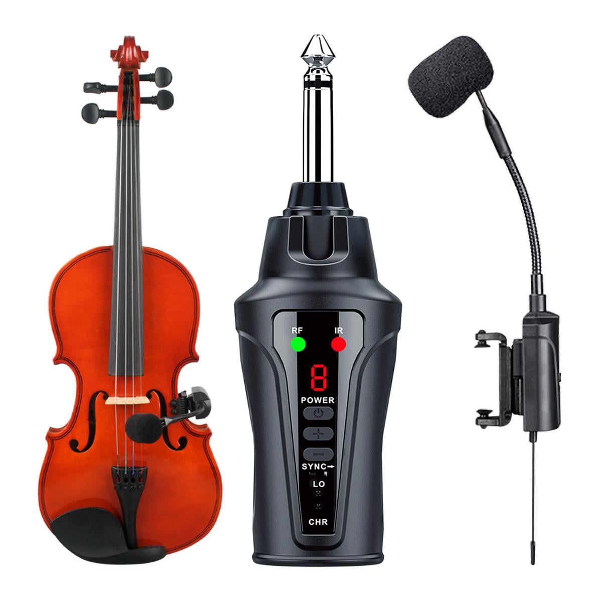 Радіосистема з бездротовим мікрофоном для скрипки та альта Violin & Alto UHF Acemic VT-5 2,4 Ггц (0140) - фото 2 Радіосистема з бездротовим мікрофоном для скрипки та альта Violin & Alto UHF Acemic VT-5 2,4 Ггц (0140) - фото 2