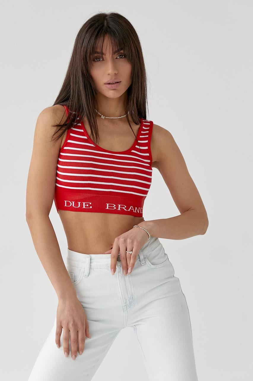 Топ женский без рукавов M Красный (10056970) Топ женский без рукавов M Красный (10056970)