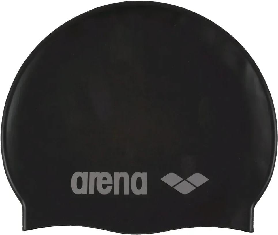 Шапочка для плавания детская Arena CLASSIC SILICONE JR Черный (91670-055) - фото 1