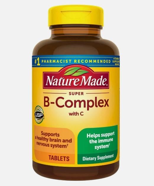 Витамины Nature Made Super B-Complex с витамином C 460 табл. (2675516247)