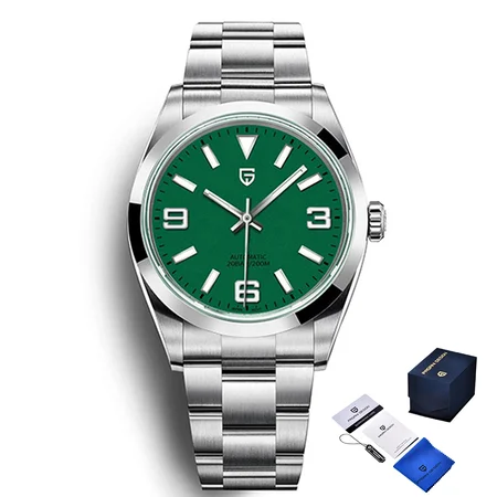 Наручний годинник Pagani Design PD-1692 Silver/Green