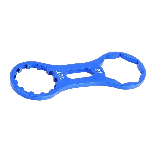 Ключ торцевой Suntour для обслуживания велосипедных вилок 2в1 8T и 12T (2009) Ключ торцевой Suntour для обслуживания велосипедных вилок 2в1 8T и 12T (2009)