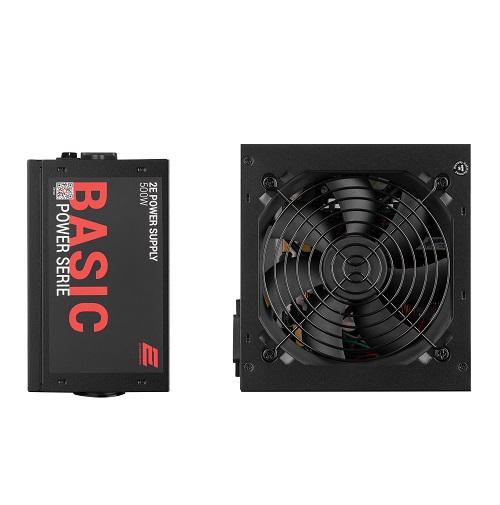 Блок питания 2E 2E-BP500-120APFC Basic Power 500 Вт 120 мм 1xMB 1xCPU 3xMolex 4xSATA 2xPCIe (581496) - фото 4