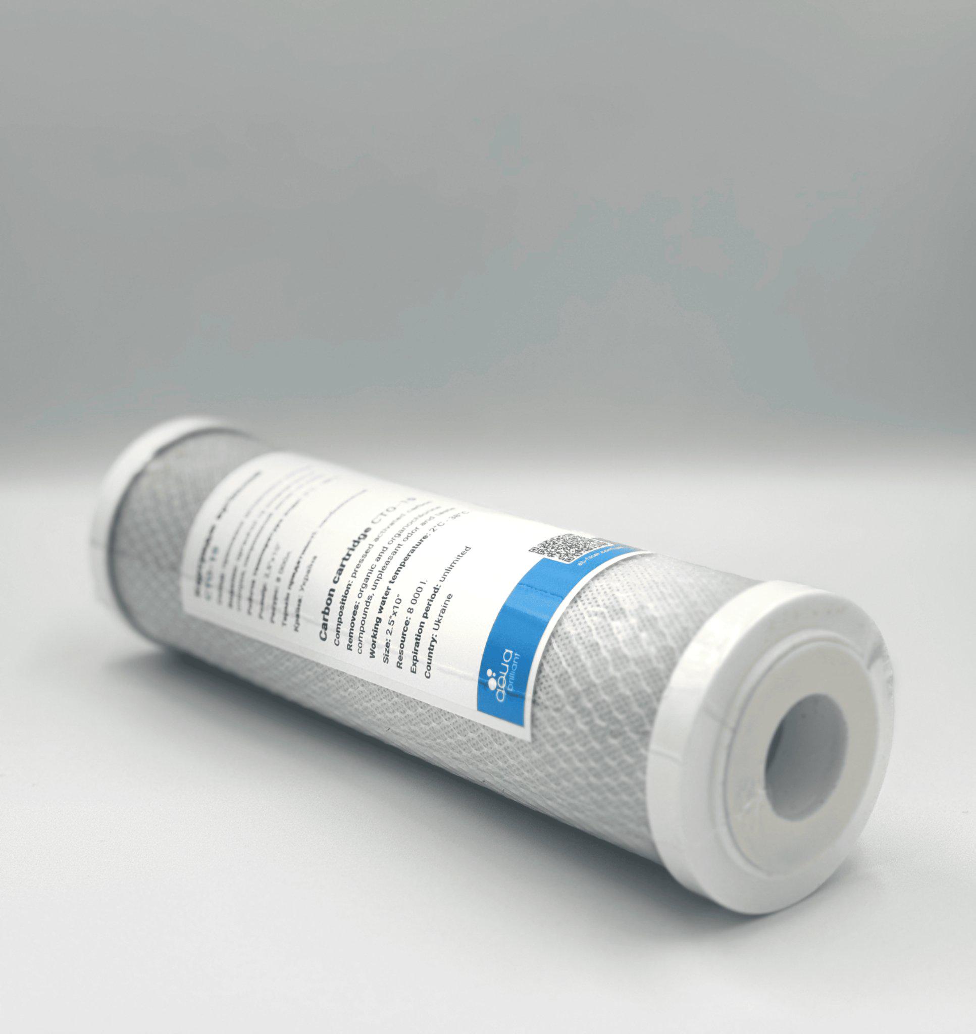 Картридж вугільний AQUA BRILLIANT CTO-10 - фото 4