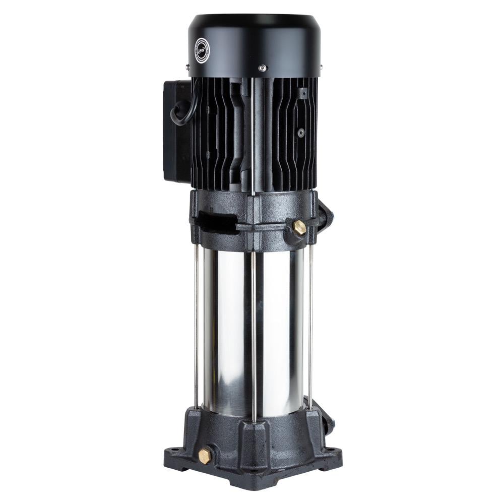 Насос поверхностный центробежный LEO вертикальный 3.0 EVPm2-8 775447 1500 Вт (222959)