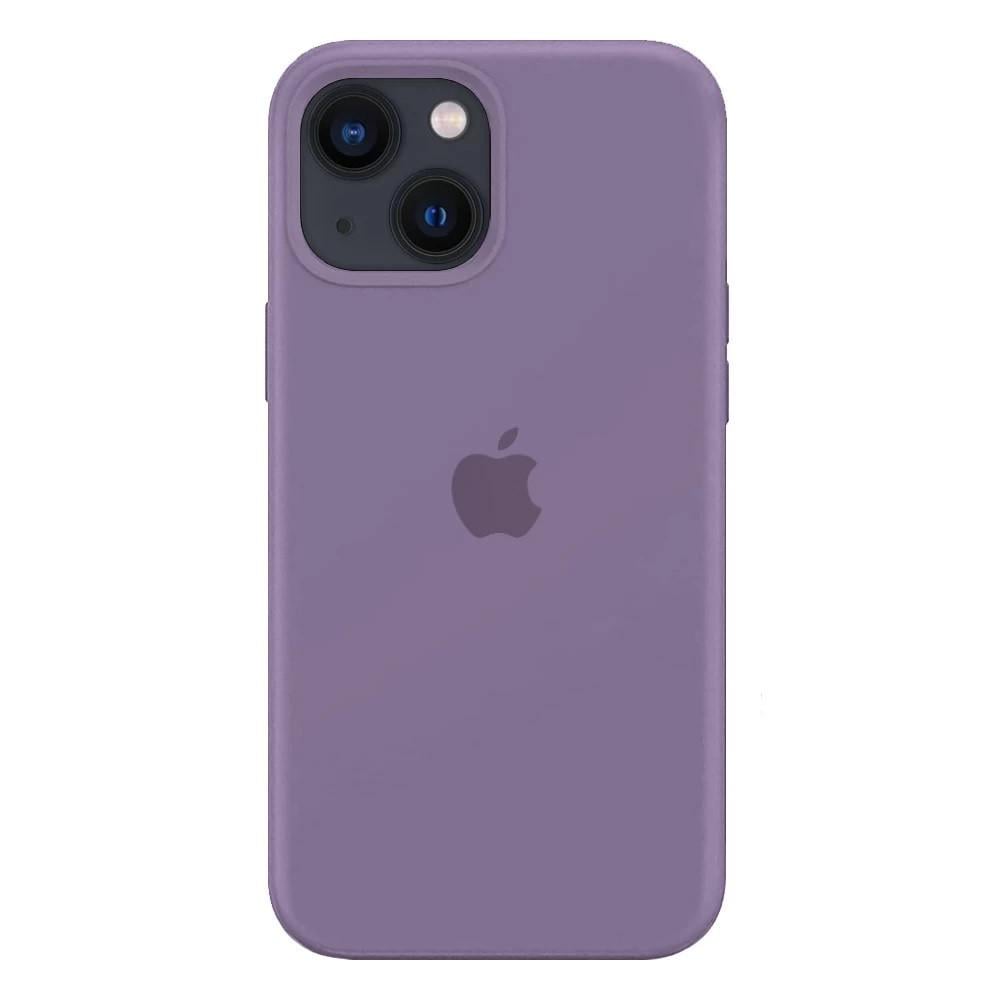 Силіконовий Чохол Накладка Silicone Case для iPhone 13 Blueberry