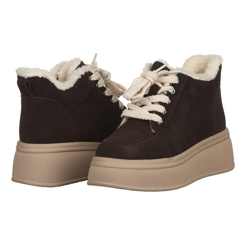 Черевики жіночі It ts DD7575-41 замшеві р. 38 Коричневий (10060)