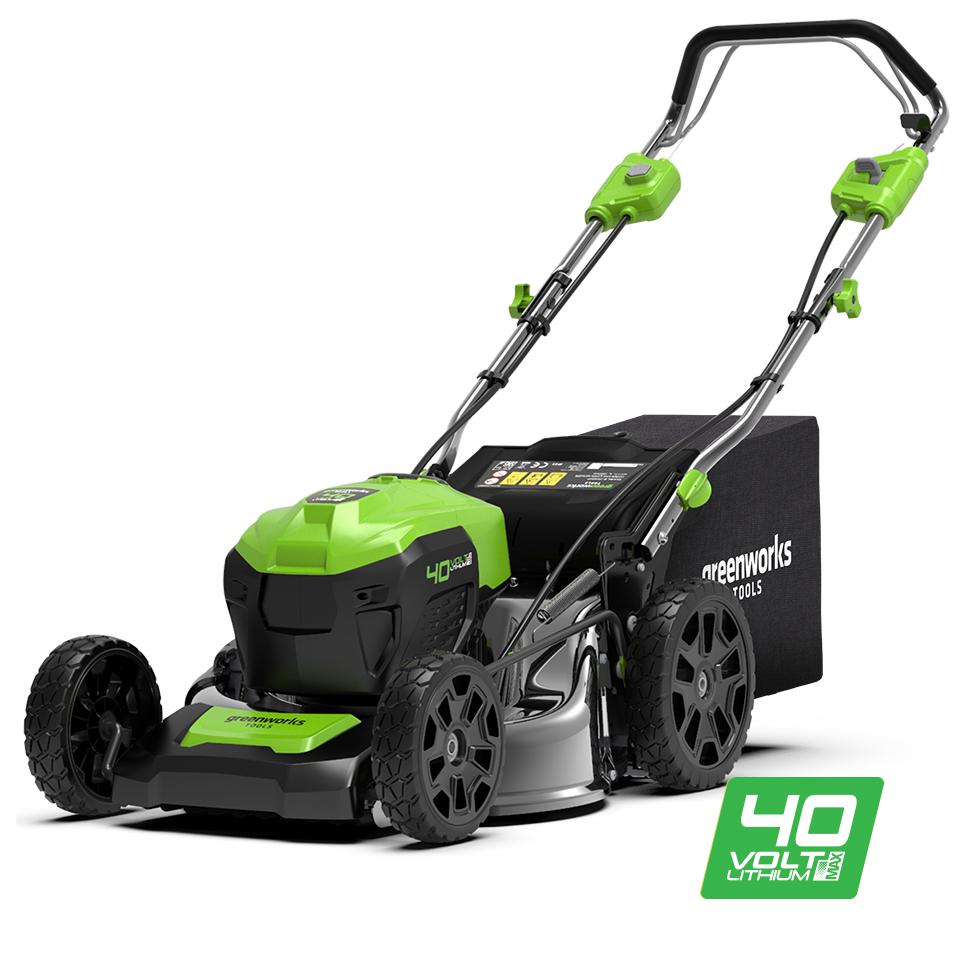 Газонокосилка аккумуляторная Greenworks GD40LM46SP - фото 2