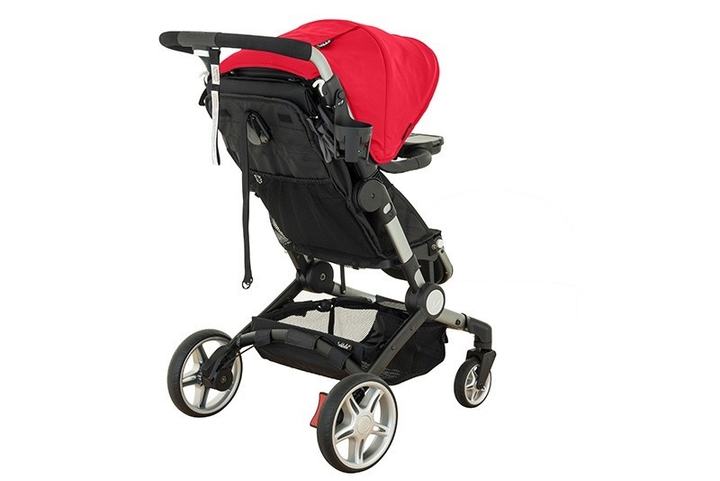 Коляска 2в1 Larktale Coast Barossa Red з чорною люлькою - фото 4