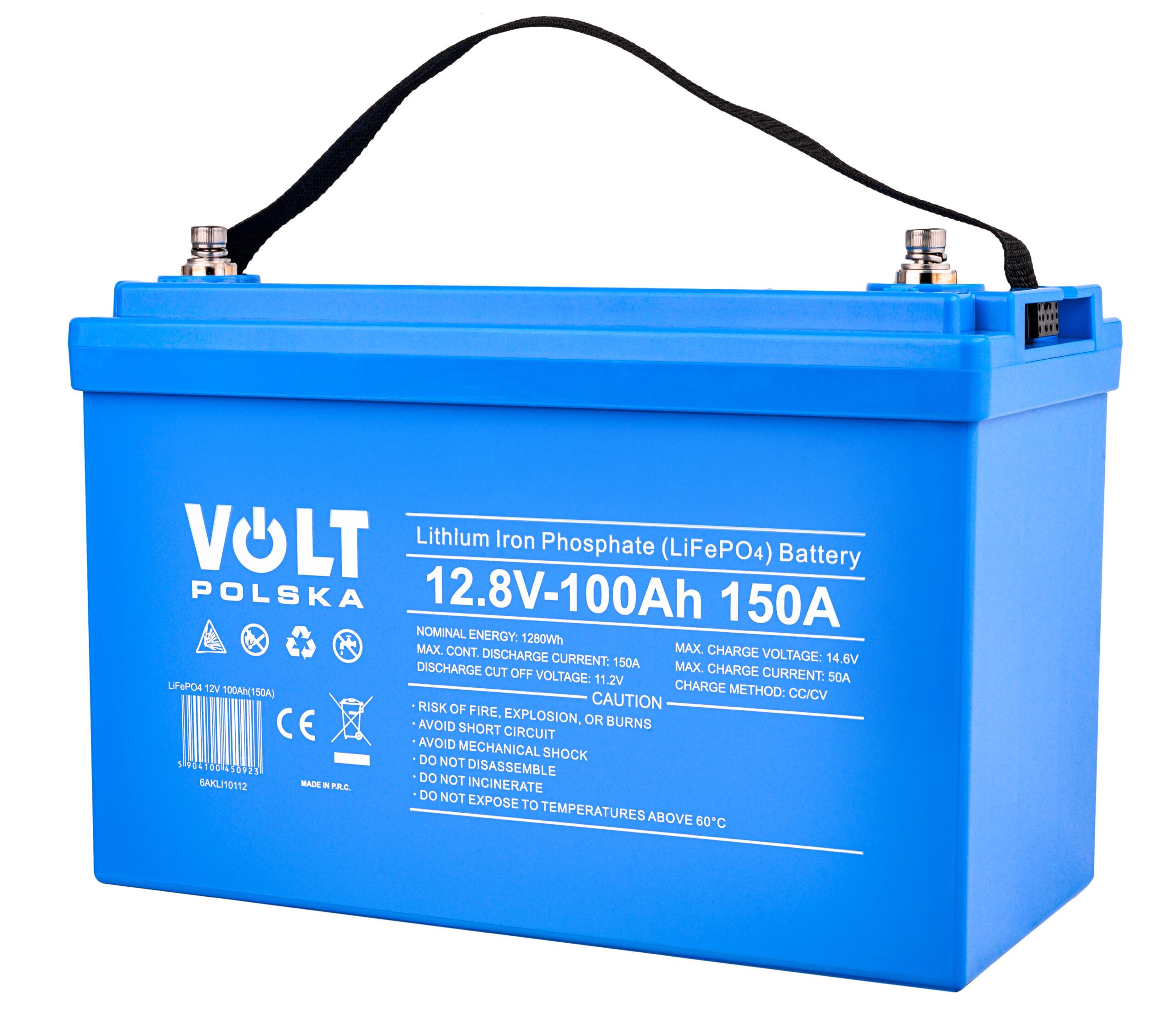 Батарея аккумуляторная Volt Polska LiFePO4 12,8V 100 Ah 150А + BMS + Bluetooth (20302) - фото 4